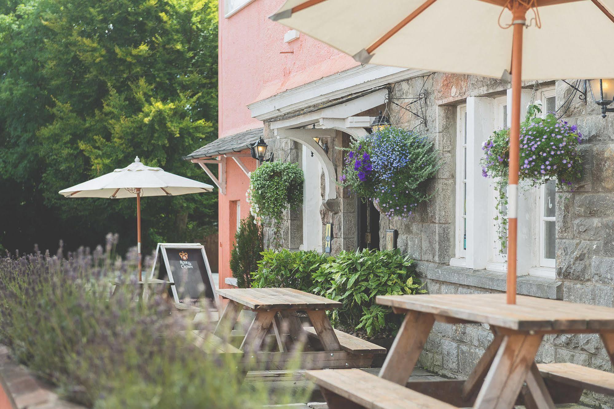 Hotel Rose & Crown Yealmpton Exterior foto